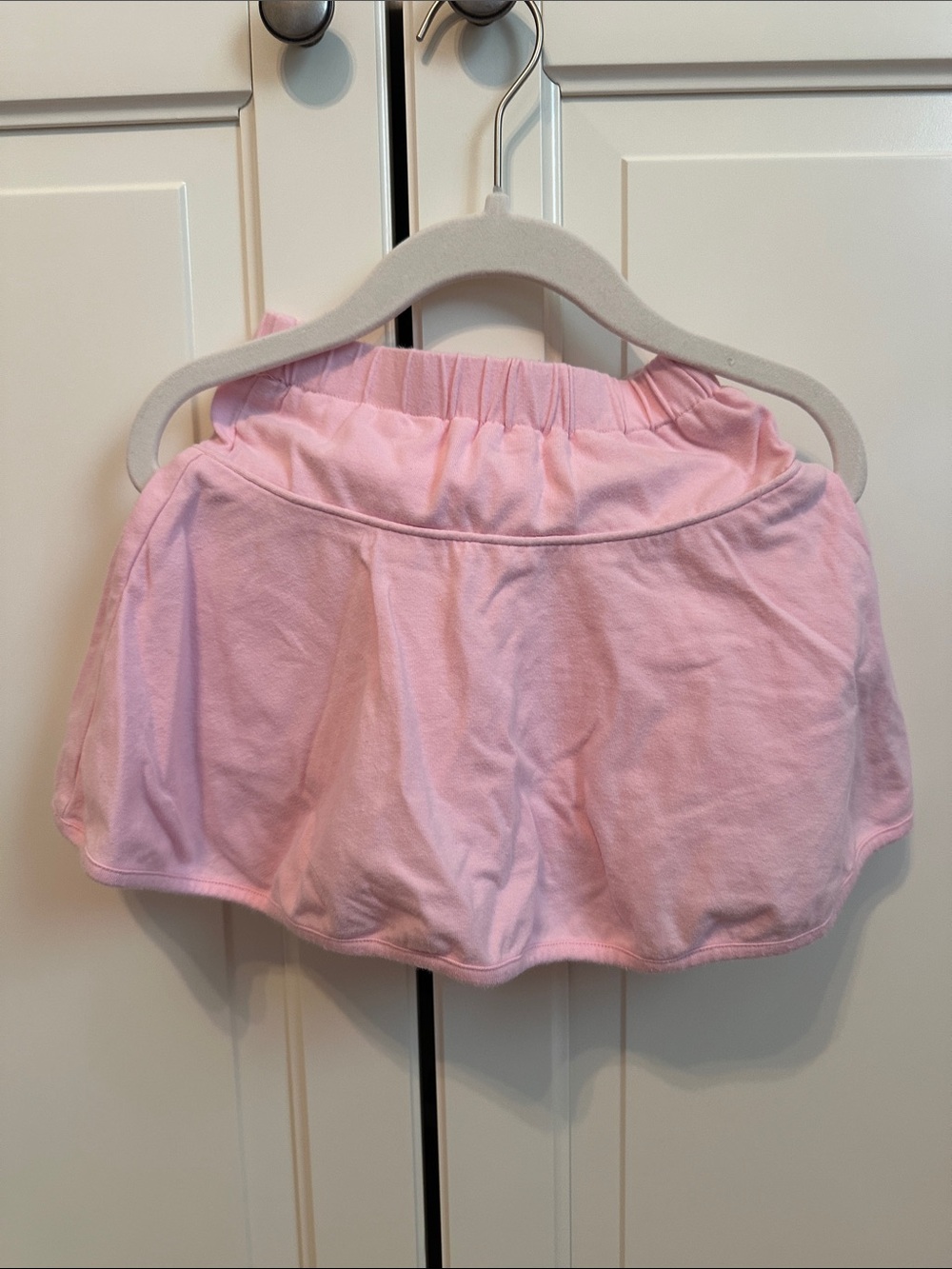 Soft Pink Girls' Skort - Elastic Waist